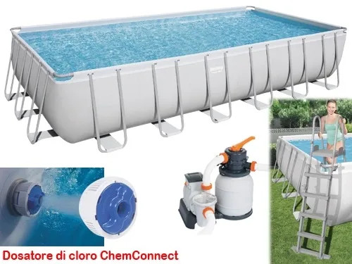 PISCINE RETTANGOLARI POWER STEEL 56475 - BESTWAY - Vista Principale