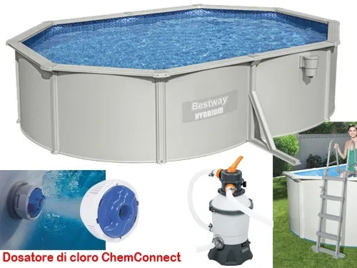 PISCINE OVALI HYDRIUM 56586 - BESTWAY - Vista Principale