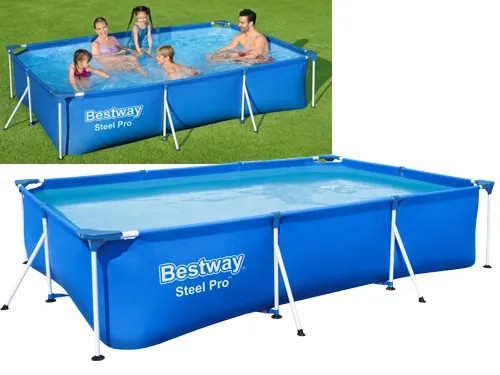 PISCINA RETTANGOLARE STEEL PRO 56404 - BESTWAY - Vista Principale