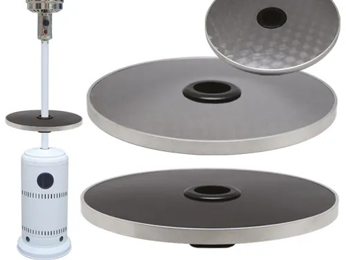 MENSOLE APPOGGIO P/TERMOPATIO GAS NERO - Senza Marca - Vista Principale