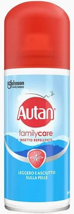 REPELLENTE INSETTI FAMILY CARE SECCO AUTAN - AUTAN