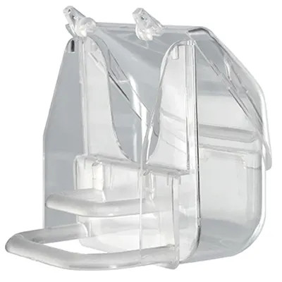 MANGIATOIA + POSATOIO X GABBIA UCCELLI FERPLAST - FERPLAST - Vista Principale