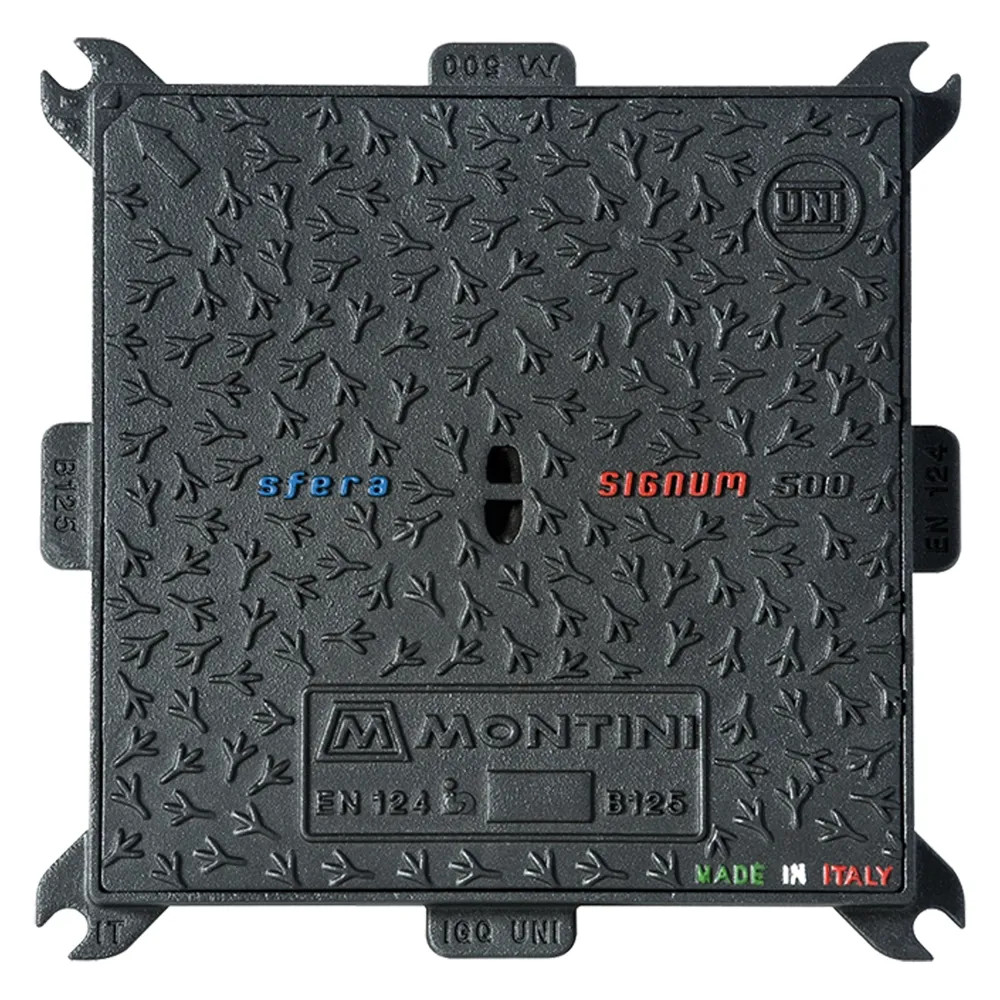 CHIUSINO IN GHISA B125 SIGNUM - MONTINI