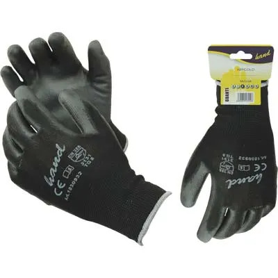 GUANTO POLIURETANO NERO HAND/WORKIT - HAND - Vista Principale