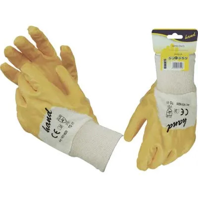 GUANTO NITRILE NBR GIALLO HAND/WORKIT - HAND - Vista Principale
