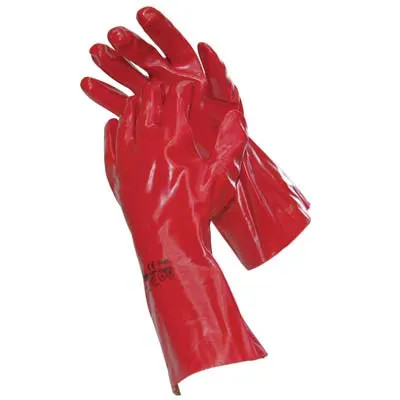 GUANTO PVC ROSSO - GENERICA - Vista Principale