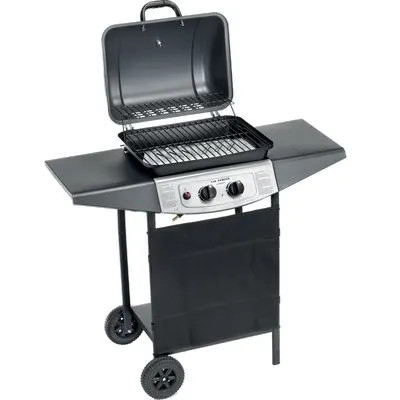 BARBECUE GAS DOUBLE COOKING SYSTEM 2 OMPAGRILL - OMPAGRILL - Vista Principale