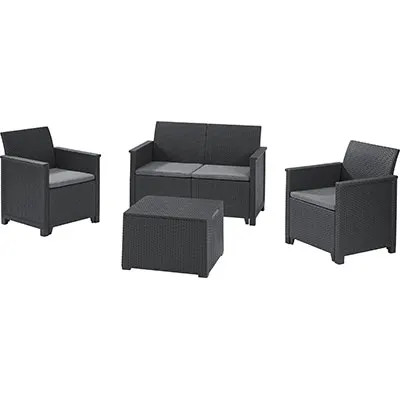 SET RATTAN EMMA LOUNGE KETER - KETER - Vista Principale