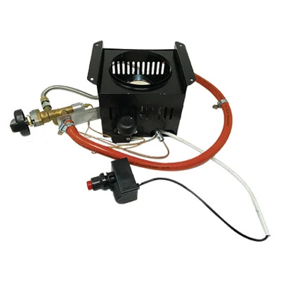 BRUCIATORE STUFA GAS ROUND PATIO DOMUS - DOMUS - Vista Principale