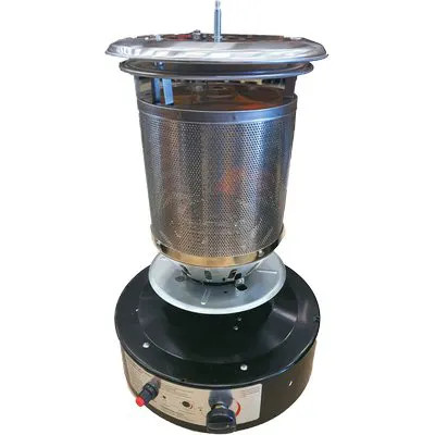 BRUCIATORE STUFA GAS GPL SHORT ROUND PATIO DOMUS - DOMUS - Vista Principale