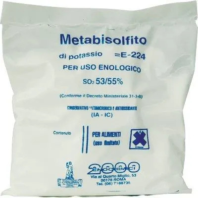 METABISOLFITO POTASSICO ENOLOGICO E224 - FRANKE