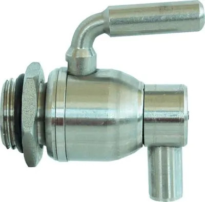 RUBINETTO A SFERA INOX SALVAGOCCIA + GHIERA - GENERICA - Vista Principale