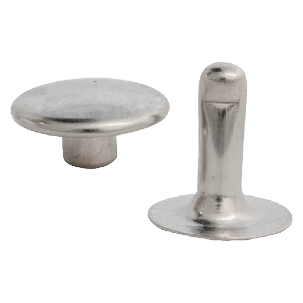 RIVETTO NICHELATO CON TESTA MASCHIO/FEMMINA - Senza Marca - Vista Principale