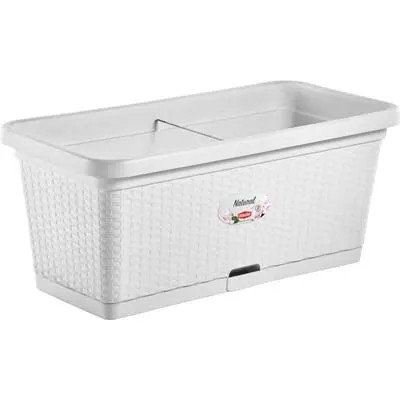 CASSETTA + RISERVA + RUOTE NATURAL - STEFANPLAST - Vista Principale