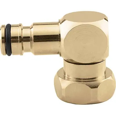 PRESA GIREVOLE OTTONE + INNESTO RAPIDO EFFE - EFFE - Vista Principale