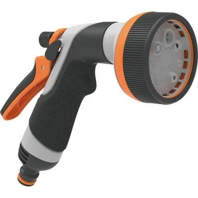 IDROPISTOLA MULTIFUNZIONE PLASTICA GOMMA 8 JET - G.F. - Vista Principale