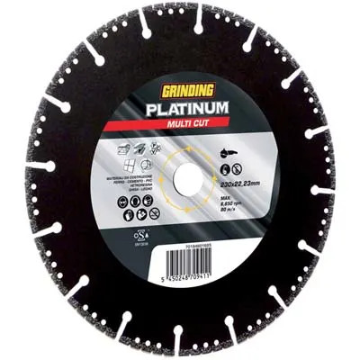 DISCO DIAMANTATO PLATINUM MULTI CUT GRINDING - GRINDING - Vista Principale