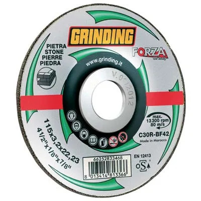 DISCO ABRASIVO TAGLIO MARMO DEPRESSO FORZA - GRINDING - Vista Principale