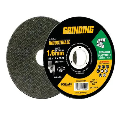 DISCO ABRASIVO TAGLIO MARMO PIANO INDUSTRIAL - GRINDING - Vista Principale