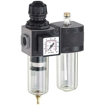 GRUPPO FILTRO REGOLATORE LUBRIFICATORE E/12/2 ANI - ANI - Vista Principale