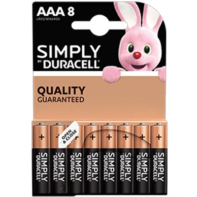 PILA MINI STILO AAA SIMPLY DURACELL - DURACELL - Vista Principale