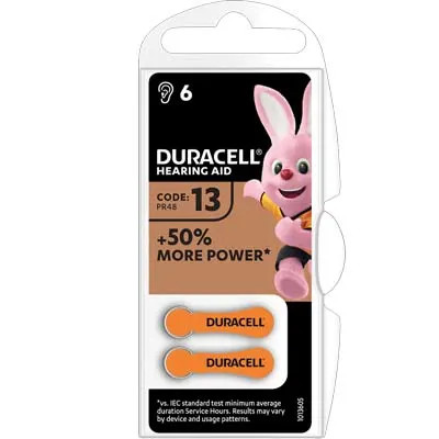 PILA APPARECCHIO ACUSTICO EASY TAB 13 DURACELL - DURACELL