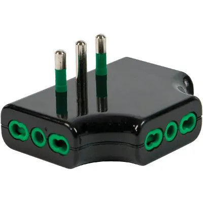 ADATTATORE TRIPLO RIBASSATO 16A-16A FME - FANTON - Vista Principale