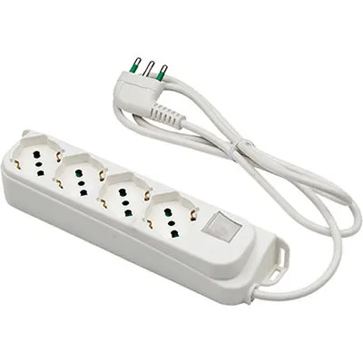 MULTIPRESA BIPASSO SCHUKO - FANTON - Vista Principale