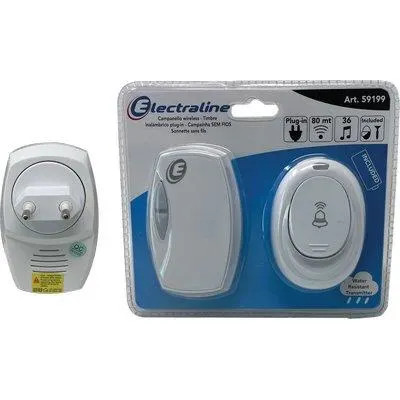 CAMPANELLO + PULSANTE ESTERNO ELECTRALINE - ELECTRALINE - Vista Principale
