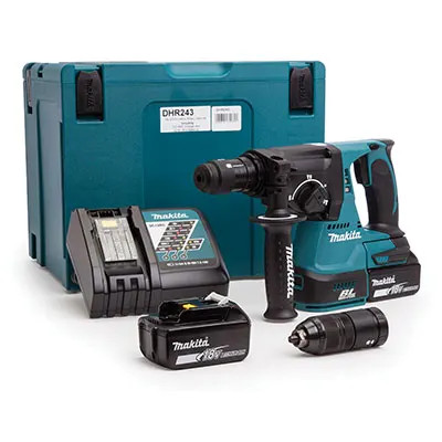 MARTELLO TASSEL SCALPELL BATTERIA DHR243RTJ MAKITA - MAKITA - Vista Principale