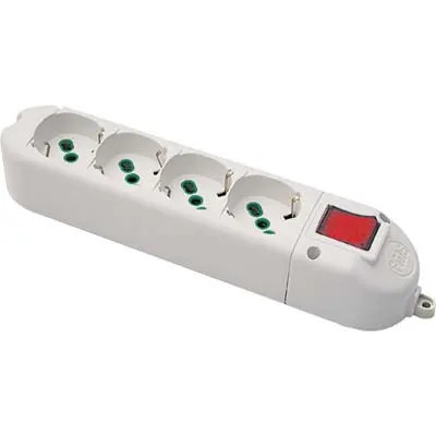 MULTIPRESA - CAVO BIPASSO + SCHUKO + INT.LUM FME - FANTON