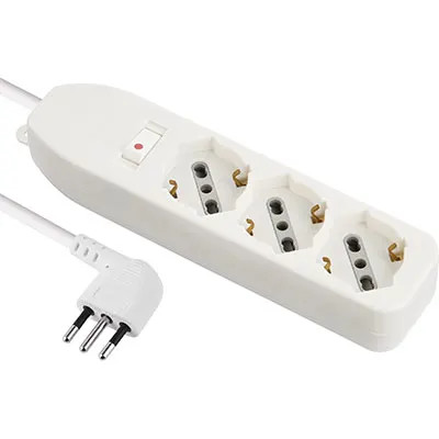 MULTIPRESA BIPASSO SCHUKO - ELECTRALINE - Vista Principale