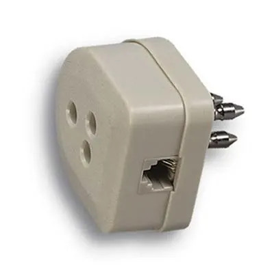 PRESA SPINA TRIPOLARE + PRESA PLUG - FANTON - Vista Principale