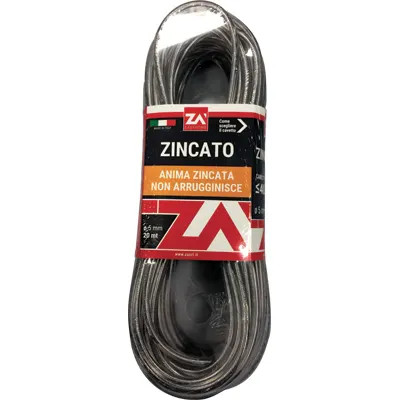 CAVETTO ACCIAIO ZINCATO TRASPARENTE - ZA
