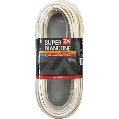 CAVETTO ACCIAIO ZINCATO SUPER BIANCONE - ZA