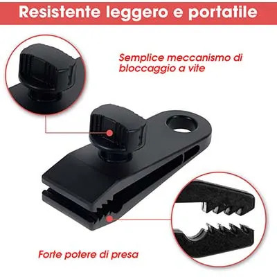 PINZA TENDI TELO HAND - HAND - Vista Principale
