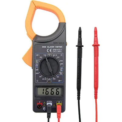 PINZA AMPEROMETRICA + TESTER DIGITALE - ELECTRALINE - Vista Principale