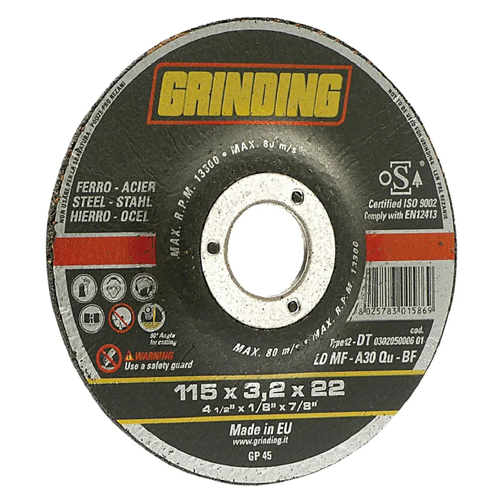 MOLA ABRASIVA PER FERRO - GRINDING - Vista Principale