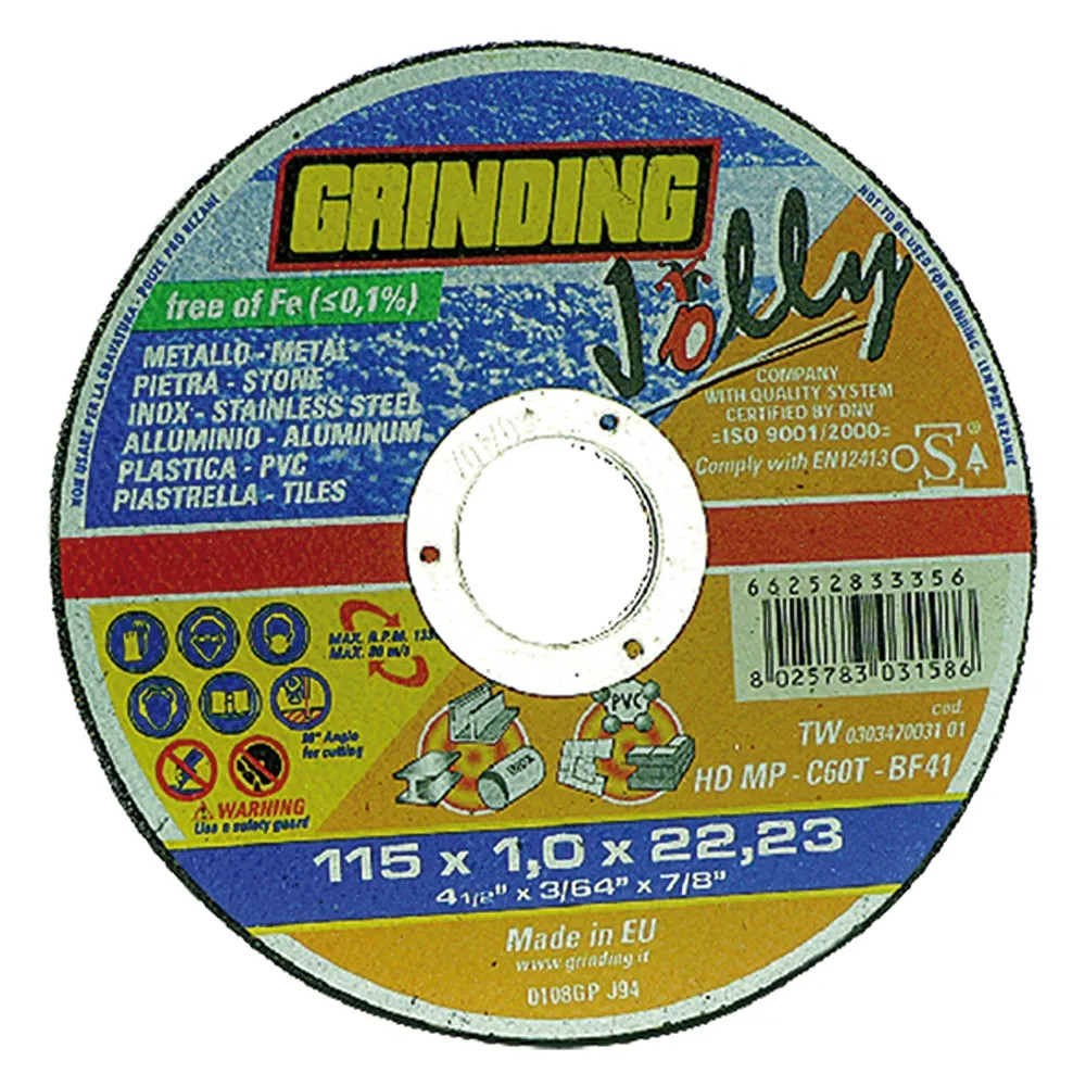 MOLA ABRASIVA 'JOLLY' - GRINDING