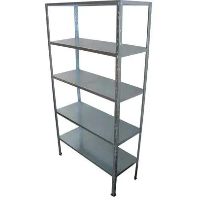 SCAFFALE KIT 5 RIPIANI AD INCASTRO - PROMETAL - Vista Principale