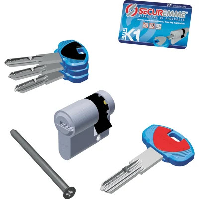MEZZO CILINDRO SAGOMATO EVO K1 3100-M SECUREMME - SECUREMME - Vista Principale