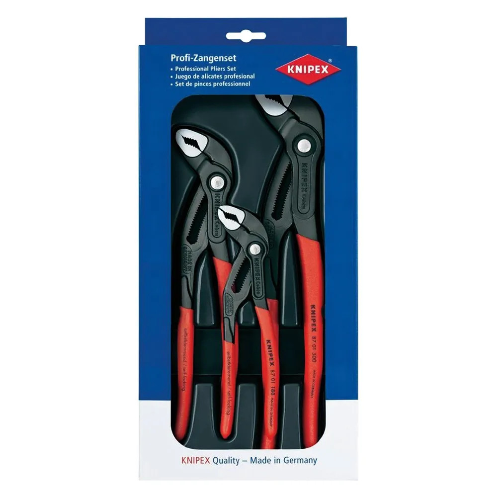 SET PINZA POLIGRIP REGOLABILE 'COBRA' - KNIPEX - Vista Principale