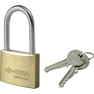 LUCCHETTO ARCO LUNGO 21011 LOGO - LOGO CISA - Vista Principale