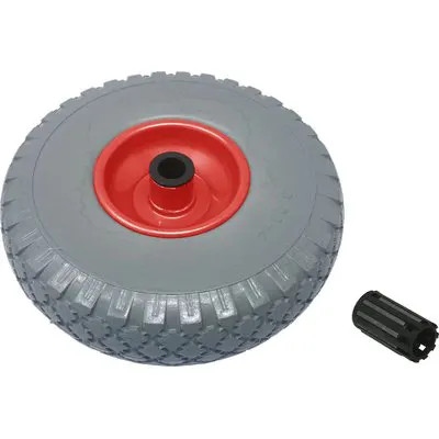 RUOTA PU ANTIFORO X BRAVETTA MOZZO CENTRATO HAND - HAND - Vista Principale