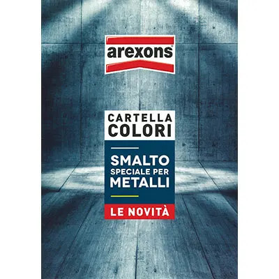 CARTELLA COLORI VERNICE SPRAY METALLI AREXONS - AREXONS - Vista Principale
