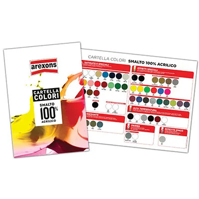 CARTELLA COLORI SMALTO SPRAY 100% ACRILICO AREXONS - AREXONS - Vista Principale