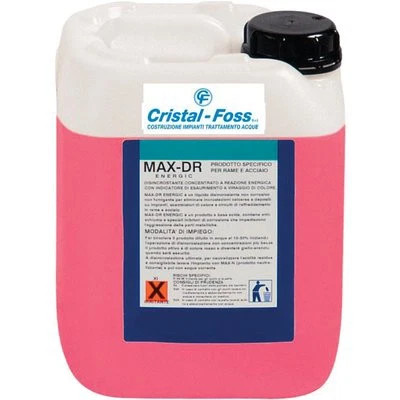 ACIDO DISINCROSTANTE IMPIANTI TERMICI MAX DR - CRISTAL - FOSS