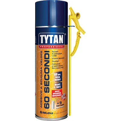 SCHIUMA POLIURETANICA UNIVERSALE 60 SECONDI TYTAN - TYTAN