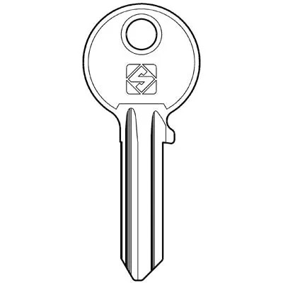 CHIAVE PIATTA ABUS AB10R - SILCA - Vista Principale