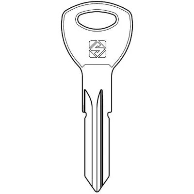 CHIAVE PIATTA ABUS AB105R - SILCA - Vista Principale